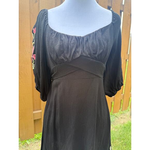 Mi Ami Boho Empire Waist Dress Size Medium - Picture 3 of 7